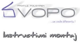 Instructiuni montaj profile polistiren VOPO